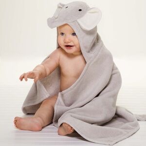 Adorable Elephant Hooded Baby Towel
